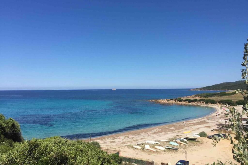 Ajaccio Magnifique T2 Neuf 40M2 Avec Balcon Au Trottel 4 Couchages Wifi Clim Parking Plage A Pieds 100M Luaran gambar