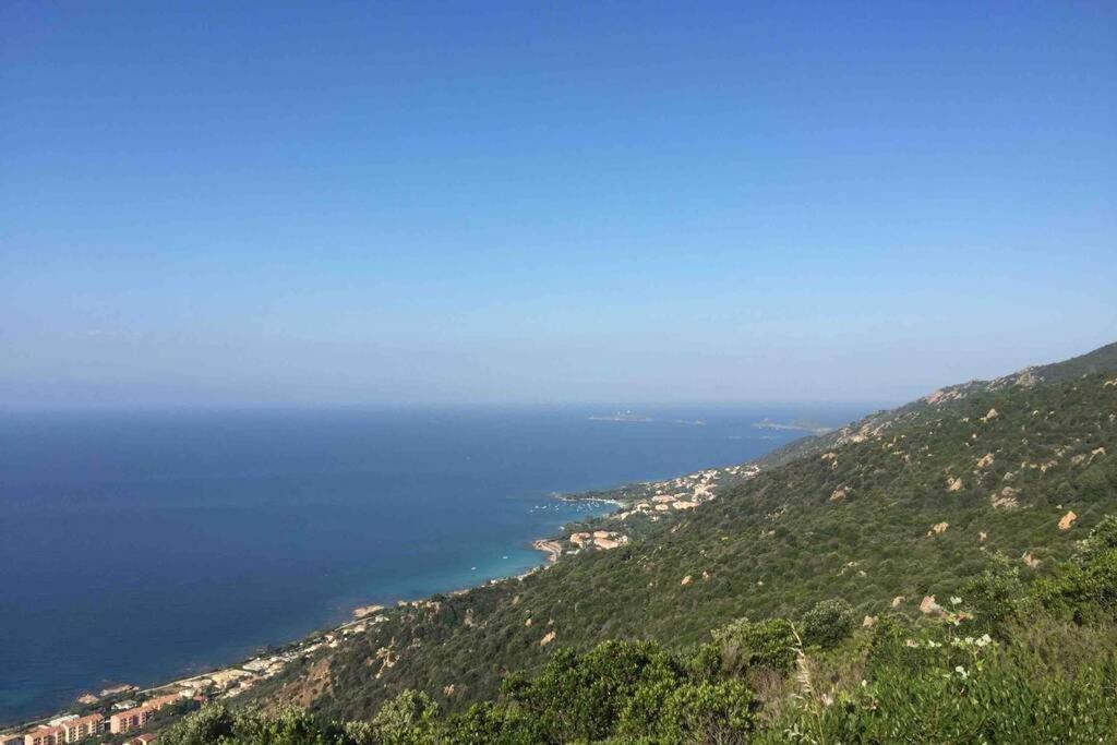 Ajaccio Magnifique T2 Neuf 40M2 Avec Balcon Au Trottel 4 Couchages Wifi Clim Parking Plage A Pieds 100M Luaran gambar