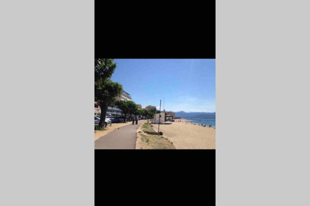 Ajaccio Magnifique T2 Neuf 40M2 Avec Balcon Au Trottel 4 Couchages Wifi Clim Parking Plage A Pieds 100M Luaran gambar