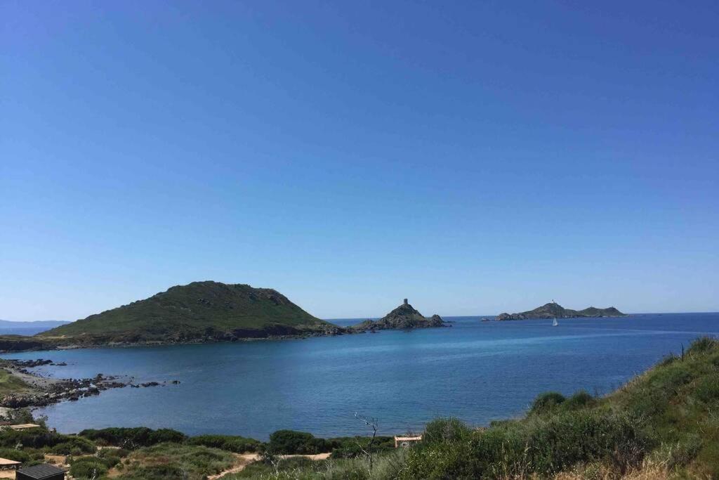 Ajaccio Magnifique T2 Neuf 40M2 Avec Balcon Au Trottel 4 Couchages Wifi Clim Parking Plage A Pieds 100M Luaran gambar